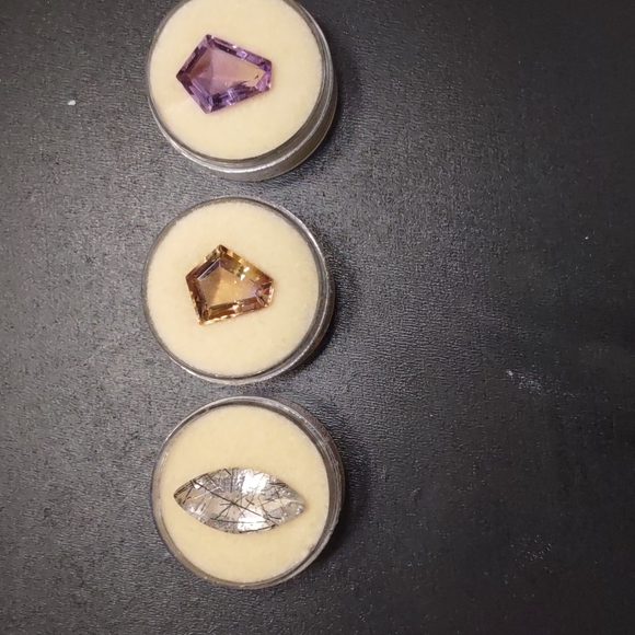 Semi-precious Gemstones Rutile Quarts, Dendronic Quarts, and Amitrine - Picture 12 of 12